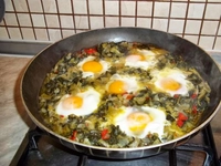 Yumurtalı Pazı Kavurması Tarifi ve Malzemeleri